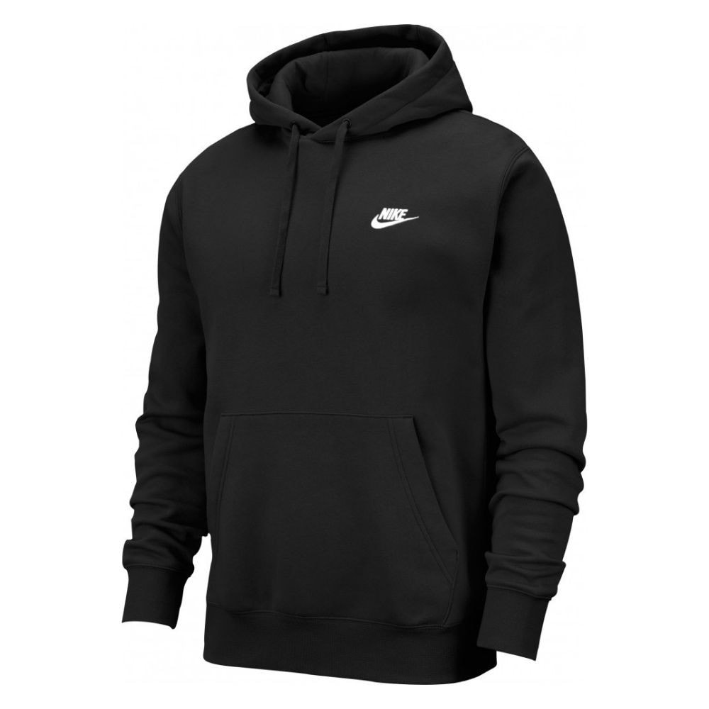 Mikina NIKE M NSW Club PO BB Black - Mikiny s kapucňou - 3