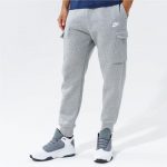 Tepláky NIKE NK Sportswear Club Fleece Grey