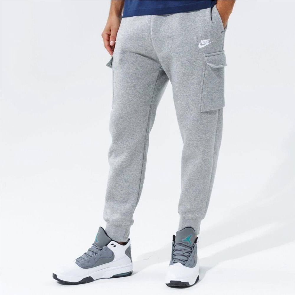 Tepláky NIKE NK Sportswear Club Fleece Grey - Tepláky - 1