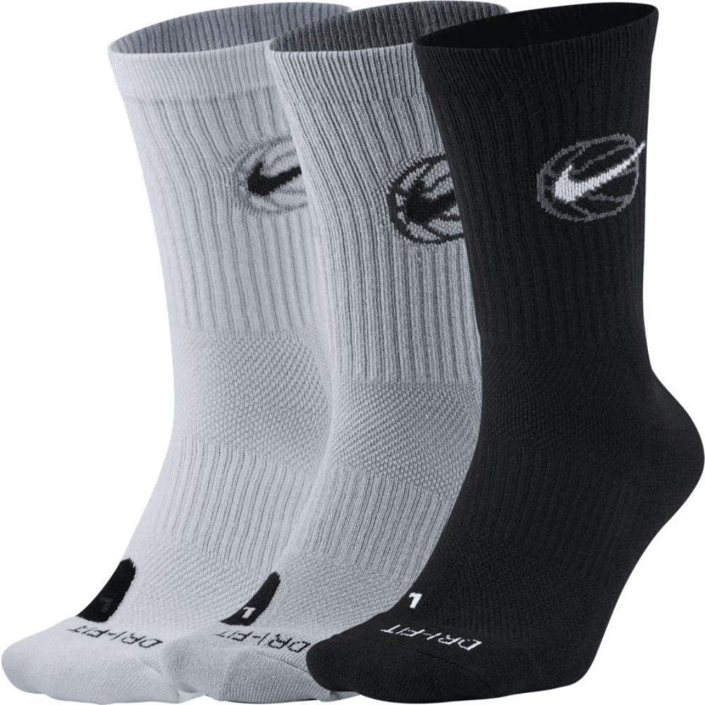 Ponožky NIKE Everyday Crew Multicolor 3-pack - Ponožky - stredné - 1