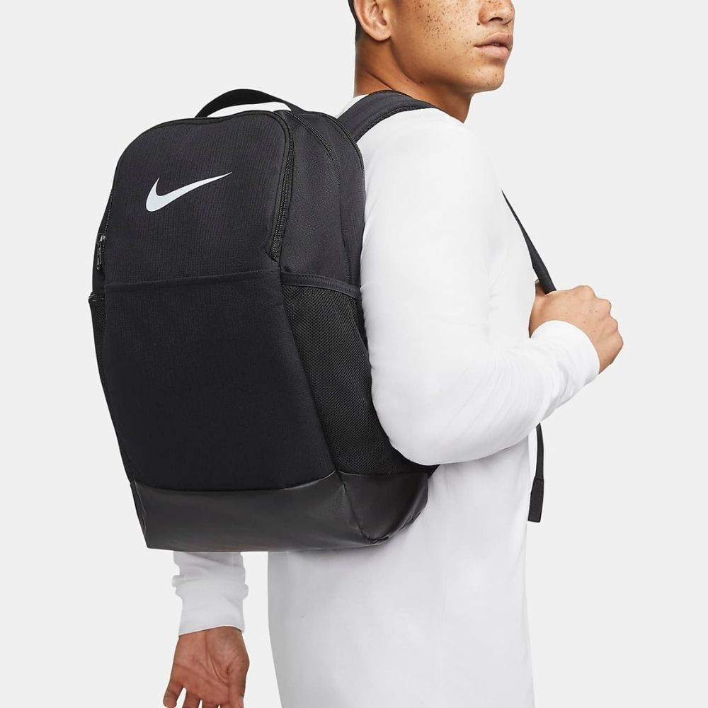 Batoh NIKE Brasilia 9.5 Training Bac Black/White - Batohy - 4