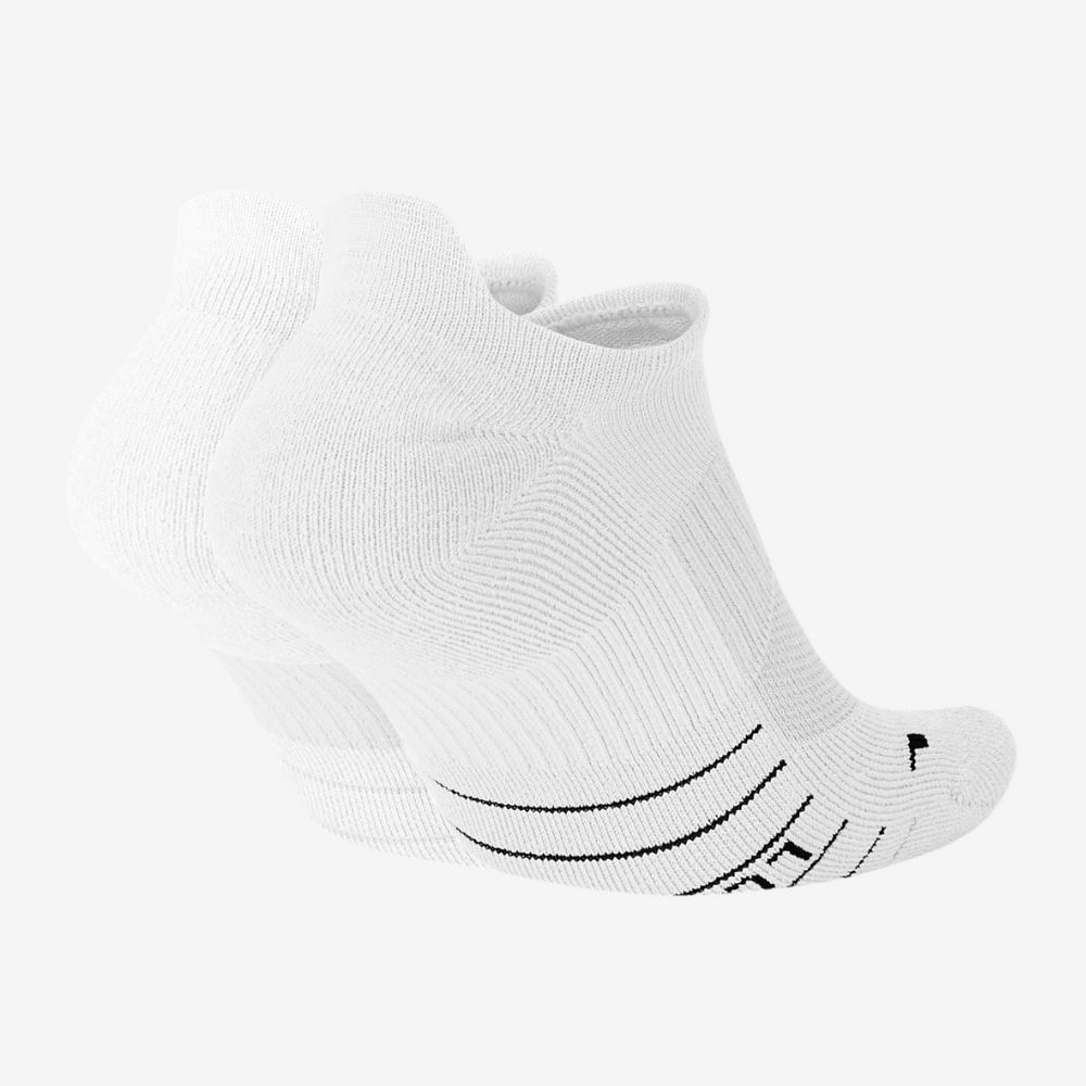 Ponožky NIKE Multiplier White 2-pack - Ponožky - nízke - 3