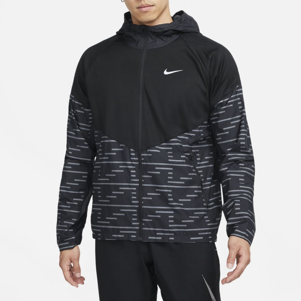 Bunda NIKE Therma-FIT Repel Run Division Black/Reflective Silver - Bundy & Vesty - 1