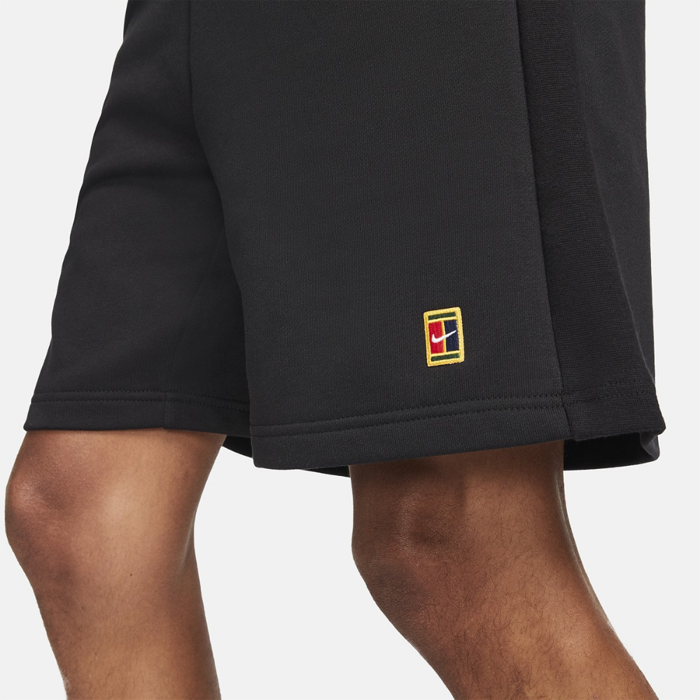 Šortky NIKE NikeCourt Men's Fleece Tennis Black - Darček pre športovca - 3