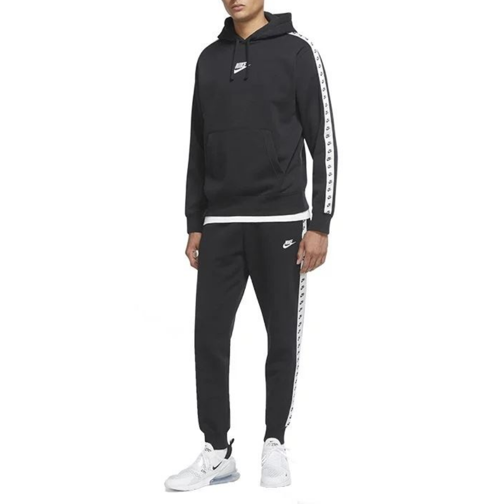 Tepláková súprava NIKE Sportswear Sport Essential Black/White - Teplákové súpravy - 1