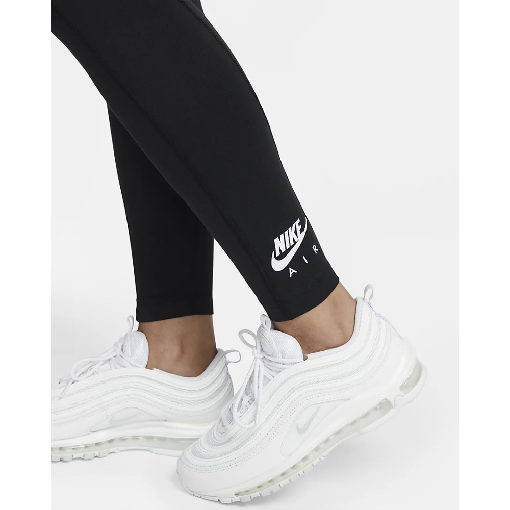 Legíny NIKE Air Women's High-Rise Tig Black/Smoke Grey - Legíny - 3