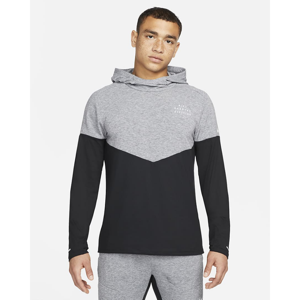 Mikina NIKE Therma-FIT Element Run Division Black - Mikiny s kapucňou - 1