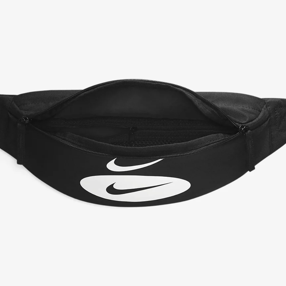 Ľadvinka NIKE Heritage Hip Pack Black/White - Ľadvinky & Peňaženky - 4