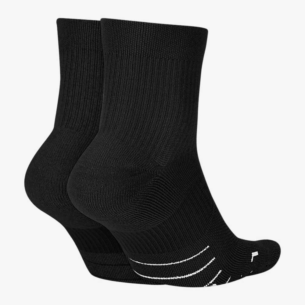 Ponožky NIKE Multiplier Ankle Black 2-pack - Ponožky - stredné - 3