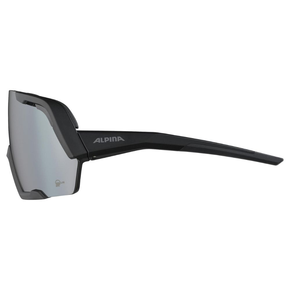 Okuliare ALPINA Rocket Q-Lite Black - Cyklistické okuliare - 4