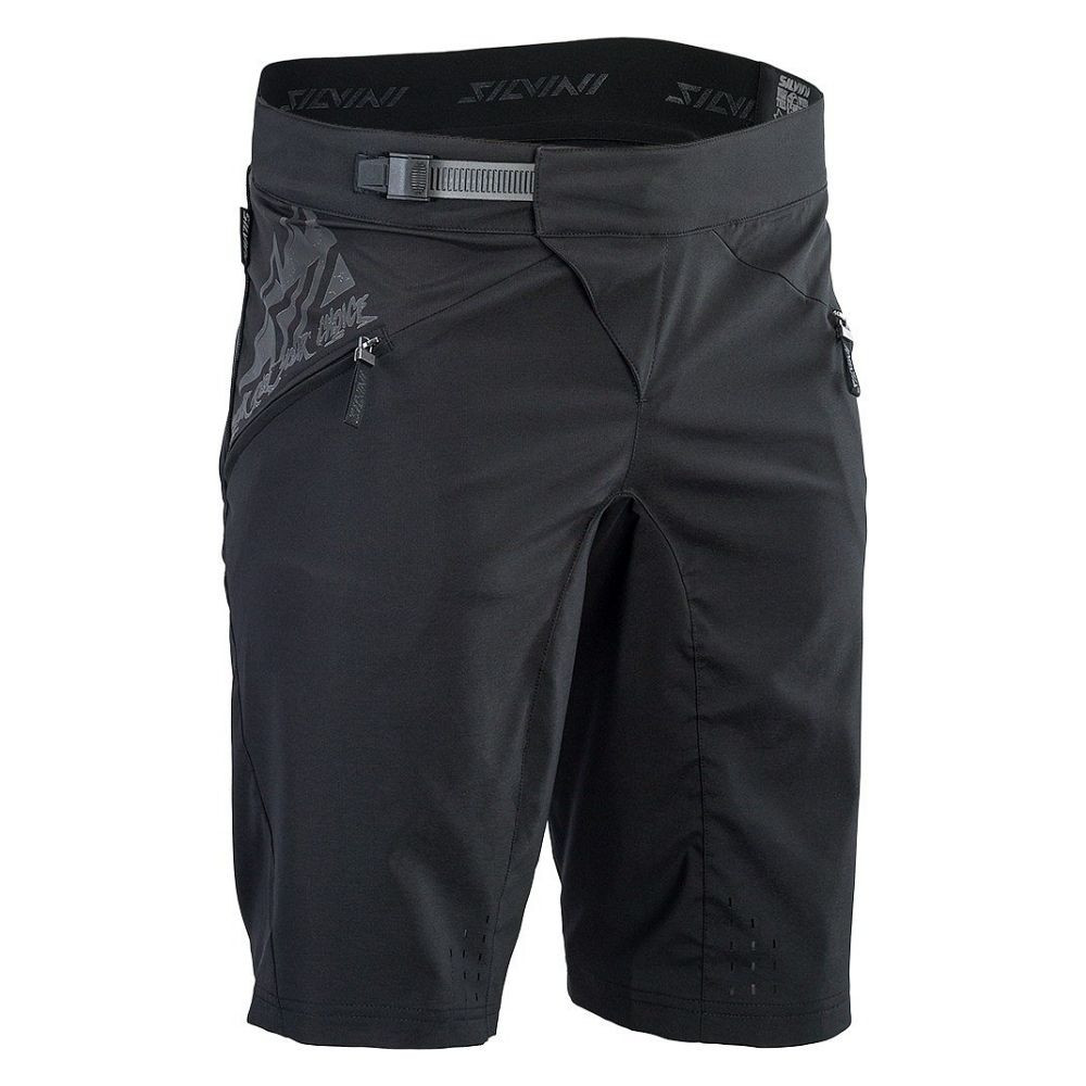 Cyklistické kraťasy SILVINI Fabriano Black - Cyklo spodok - 1