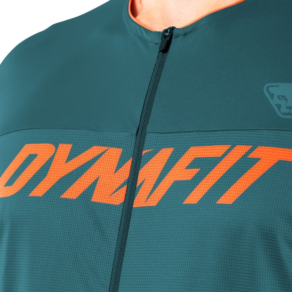 Cyklistický dres DYNAFIT Ride Light Full Zip Petrol - Cyklo vrch - 4