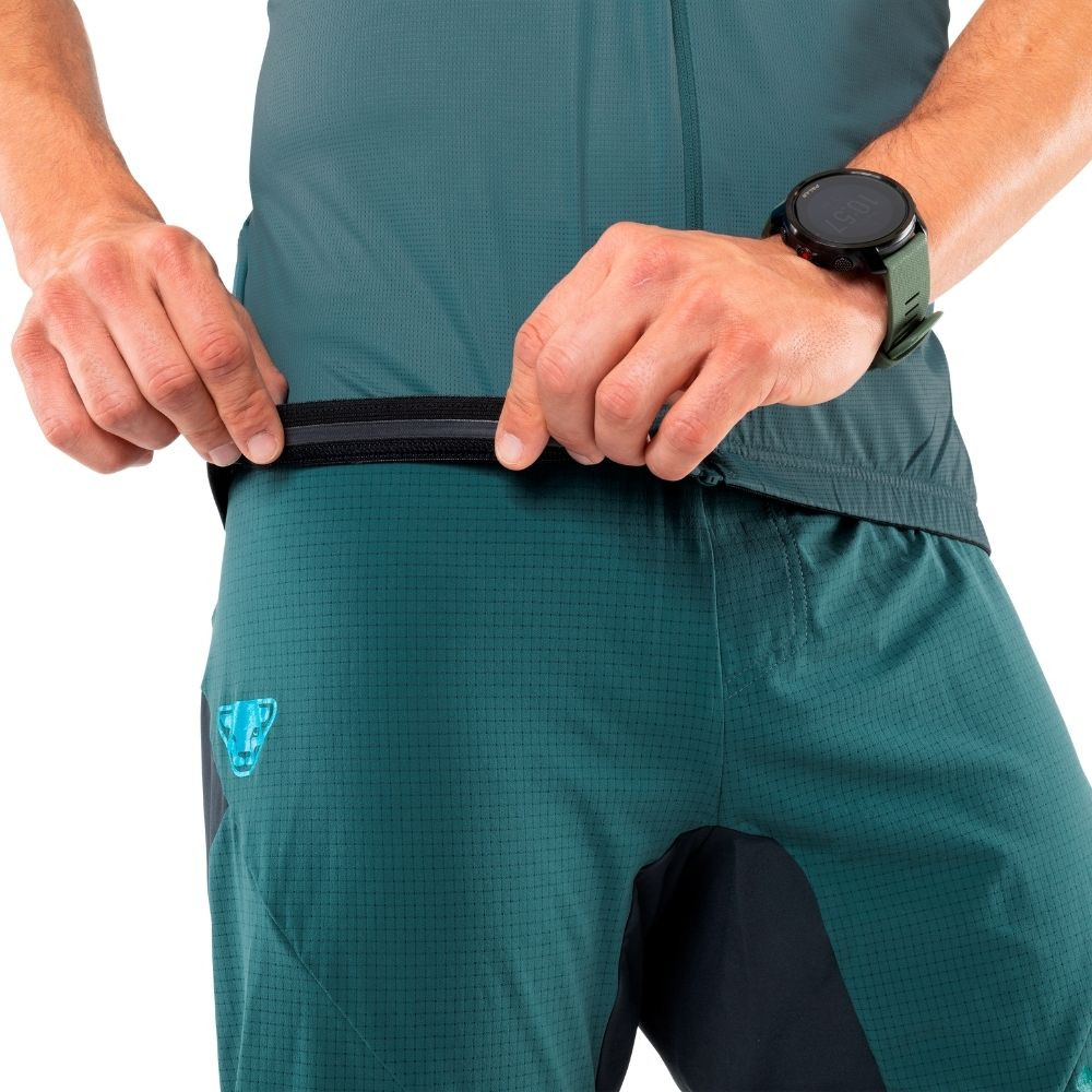 Cyklistický dres DYNAFIT Ride Light Full Zip Petrol - Cyklo vrch - 6