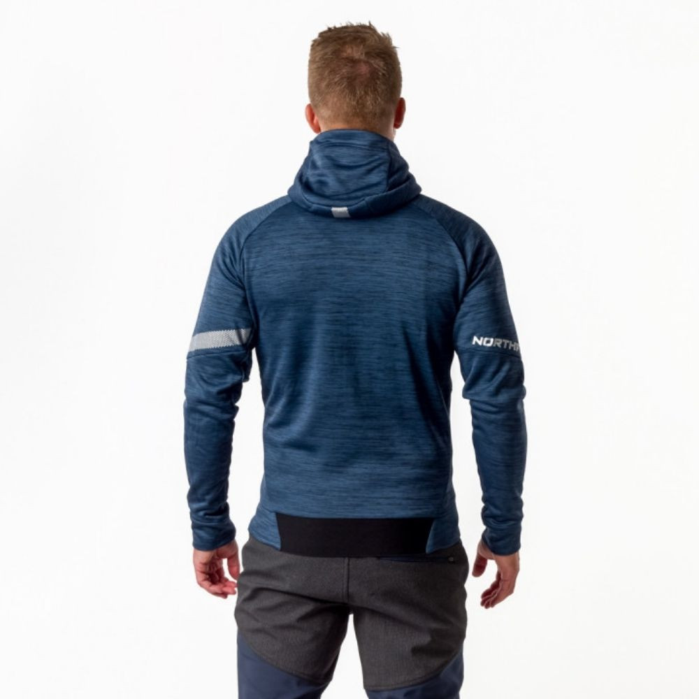 Mikina NORTHFINDER Fred Dark Blue - Technické mikiny - 5