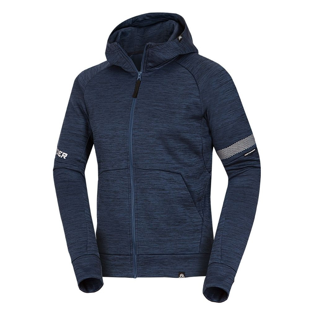 Mikina NORTHFINDER Fred Dark Blue - Technické mikiny - 1