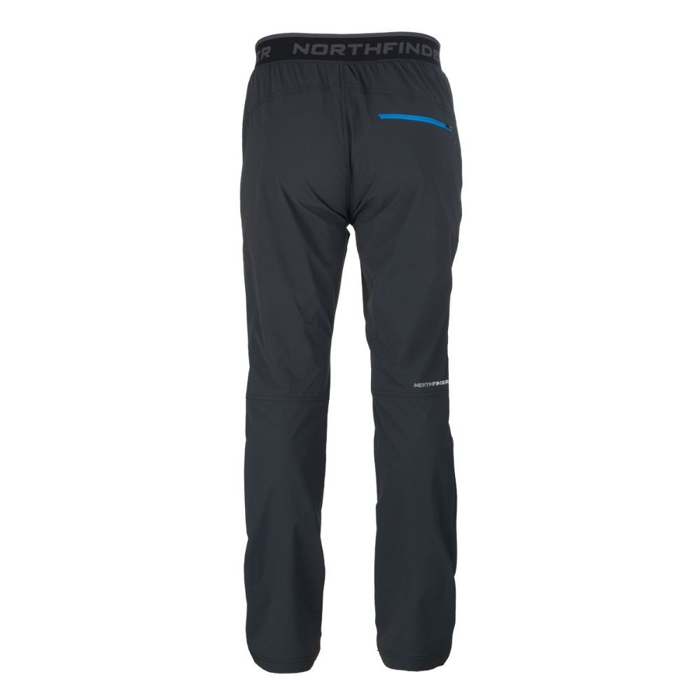 Nohavice NORTHFINDER Braiden Black - Turistické nohavice - 5