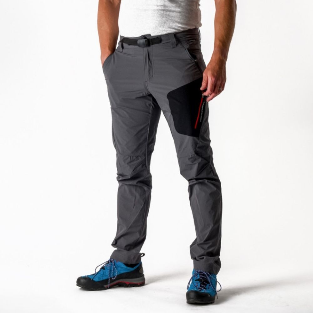 Nohavice NORTHFINDER Messiah Grey - Turistické nohavice - 1