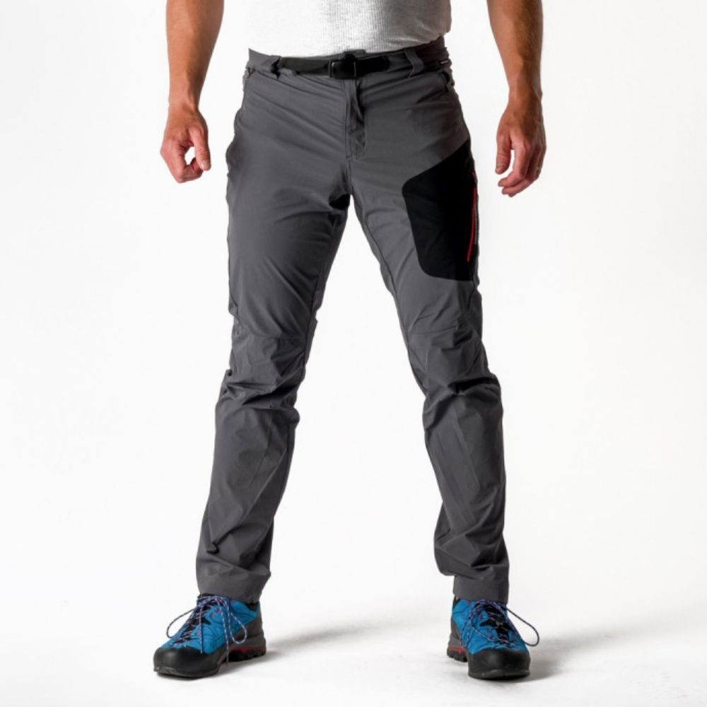 Nohavice NORTHFINDER Messiah Grey - Turistické nohavice - 4