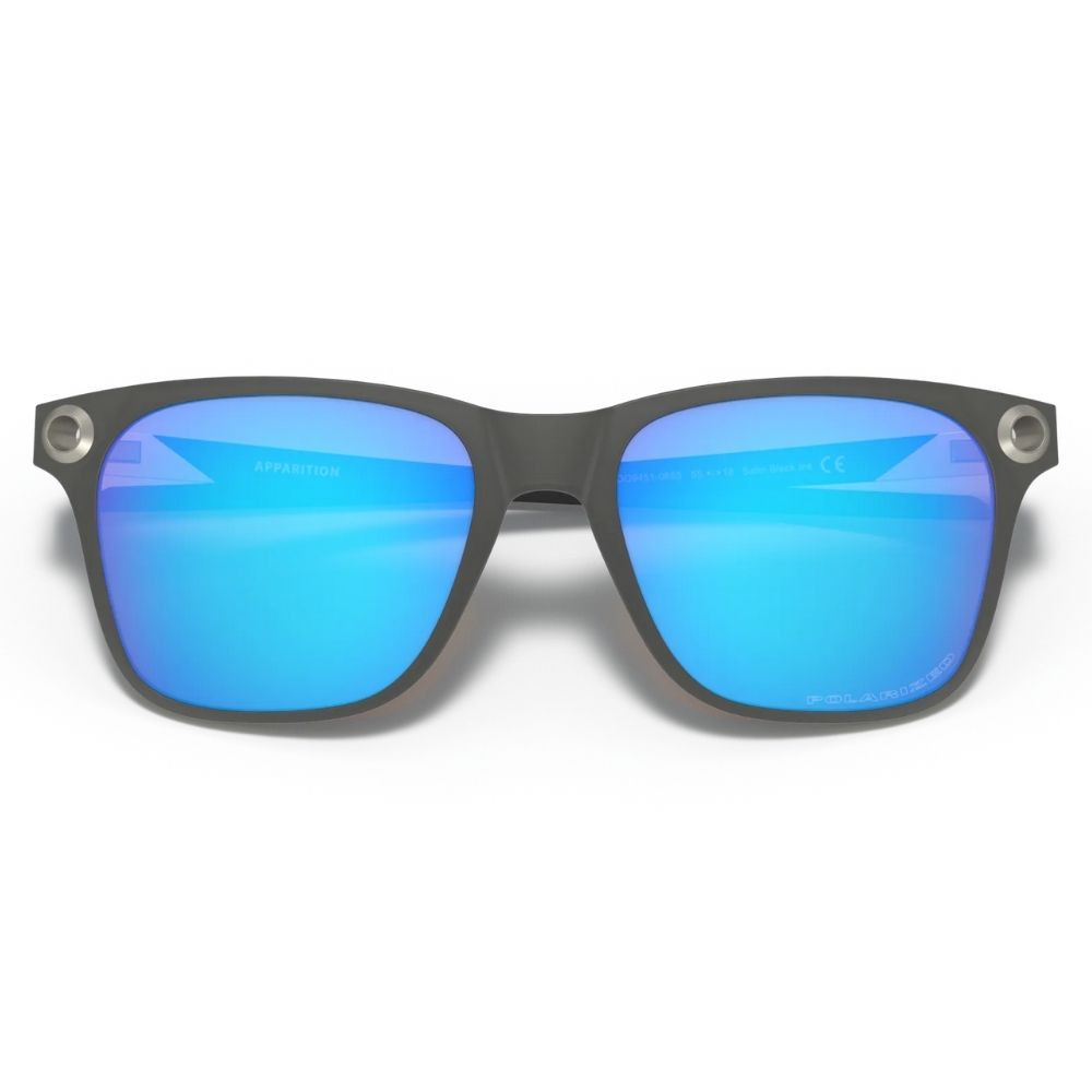 Polarizačné okuliare OAKLEY Apparition Sapphire Iridium Polarized/Satin Black Ink - Slnečné okuliare - 4