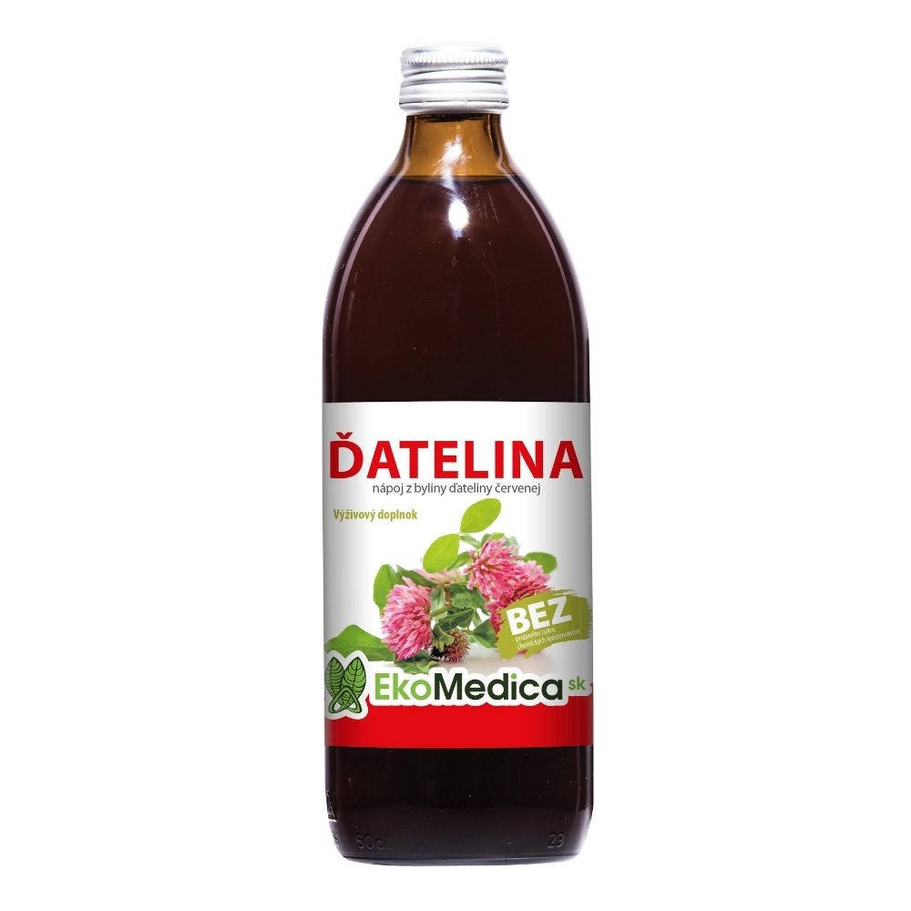 EkoMedica Ďatelina červená nápoj 500 ml - Prírodné liečivé šťavy - 1