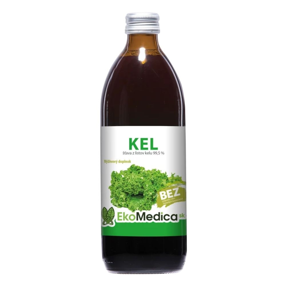 EkoMedica Kel šťava 500 ml - Prírodné liečivé šťavy - 1