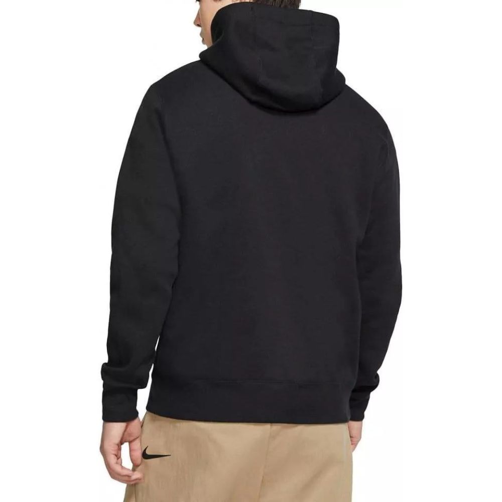 Mikina NIKE M NSW Club PO BB Black - Mikiny s kapucňou - 2
