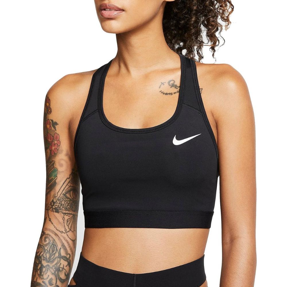 Komplet NIKE Med Band Non Pad & Flex Essential 2in1 Women Black - Športové podprsenky - 2