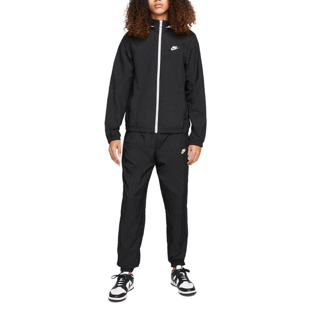 Súprava NIKE Sportswear Sport Essential Black/White - Teplákové súpravy - 1