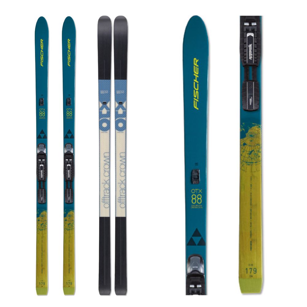 Backcountry set FISCHER Excursion 88 Crown/Skin Xtralite s viazaním BC NNN - Backcountry sety - 1
