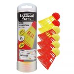 Badmintonový košík TALBOT TORRO Aerospeed 6-Pack Yellow/Red