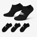 Ponožky NIKE Sportswear Everyday Essential 3-pack Black
