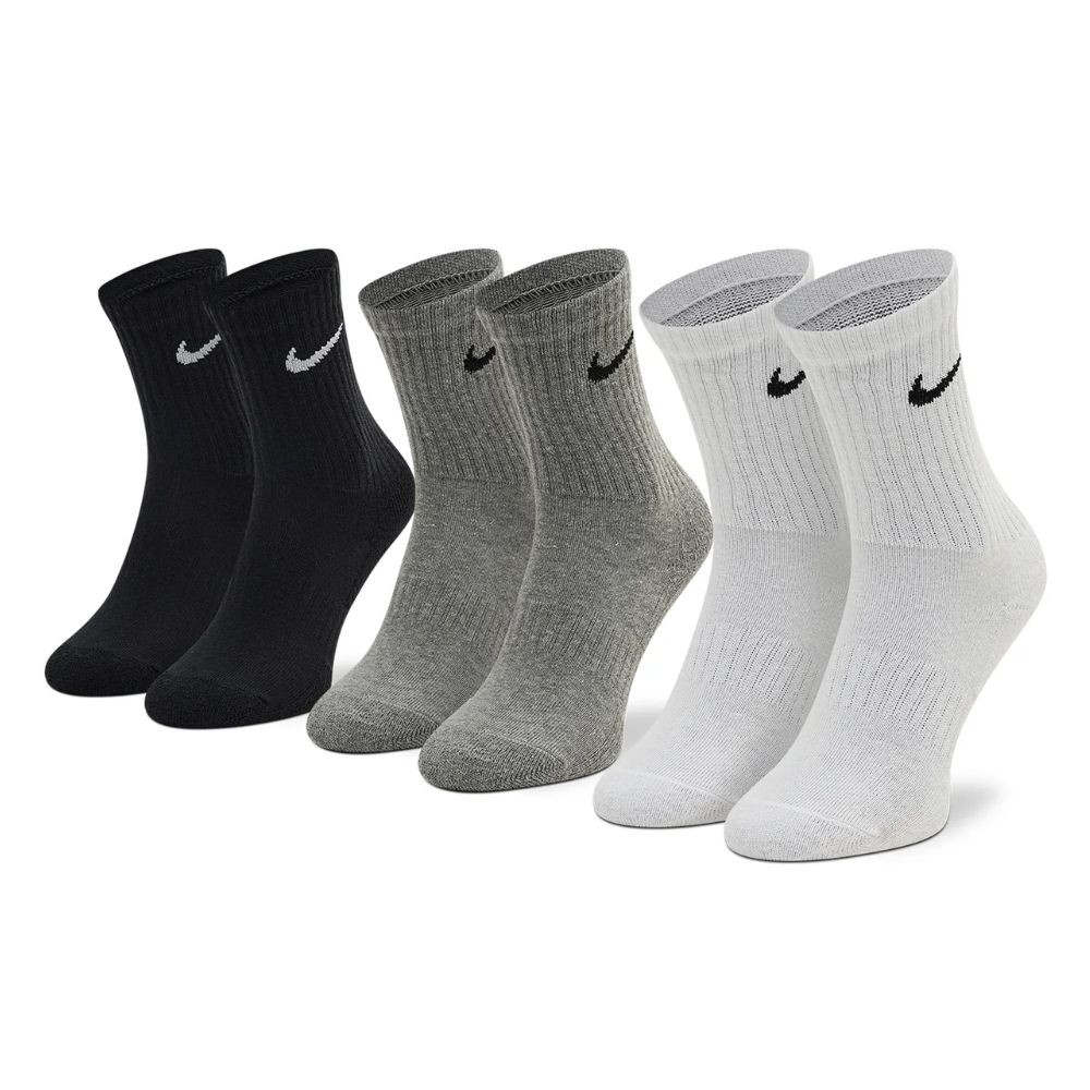 Ponožky NIKE Everyday Crew 3-Pack Multicolor - Ponožky - stredné - 1