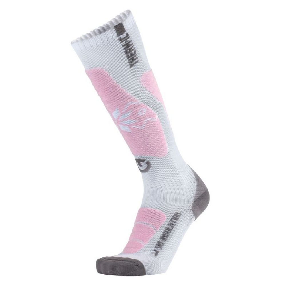 Ponožky THERM-IC Ski Insulation Women White/Pink - Podkolienky - 4