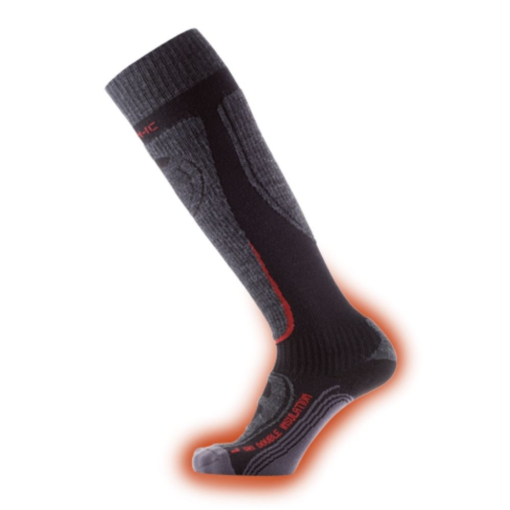 Ponožky THERM-IC Ski Double Insulation Black - Podkolienky - 4