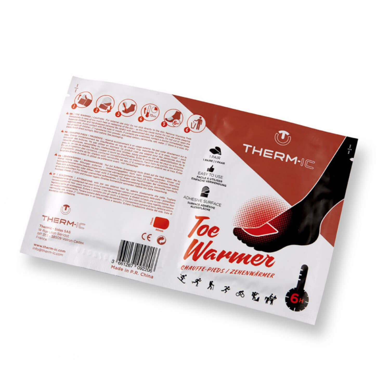 Vyhrievacie vankúšiky THERM-IC Toe Warmers - výdrž až 6 hodín
