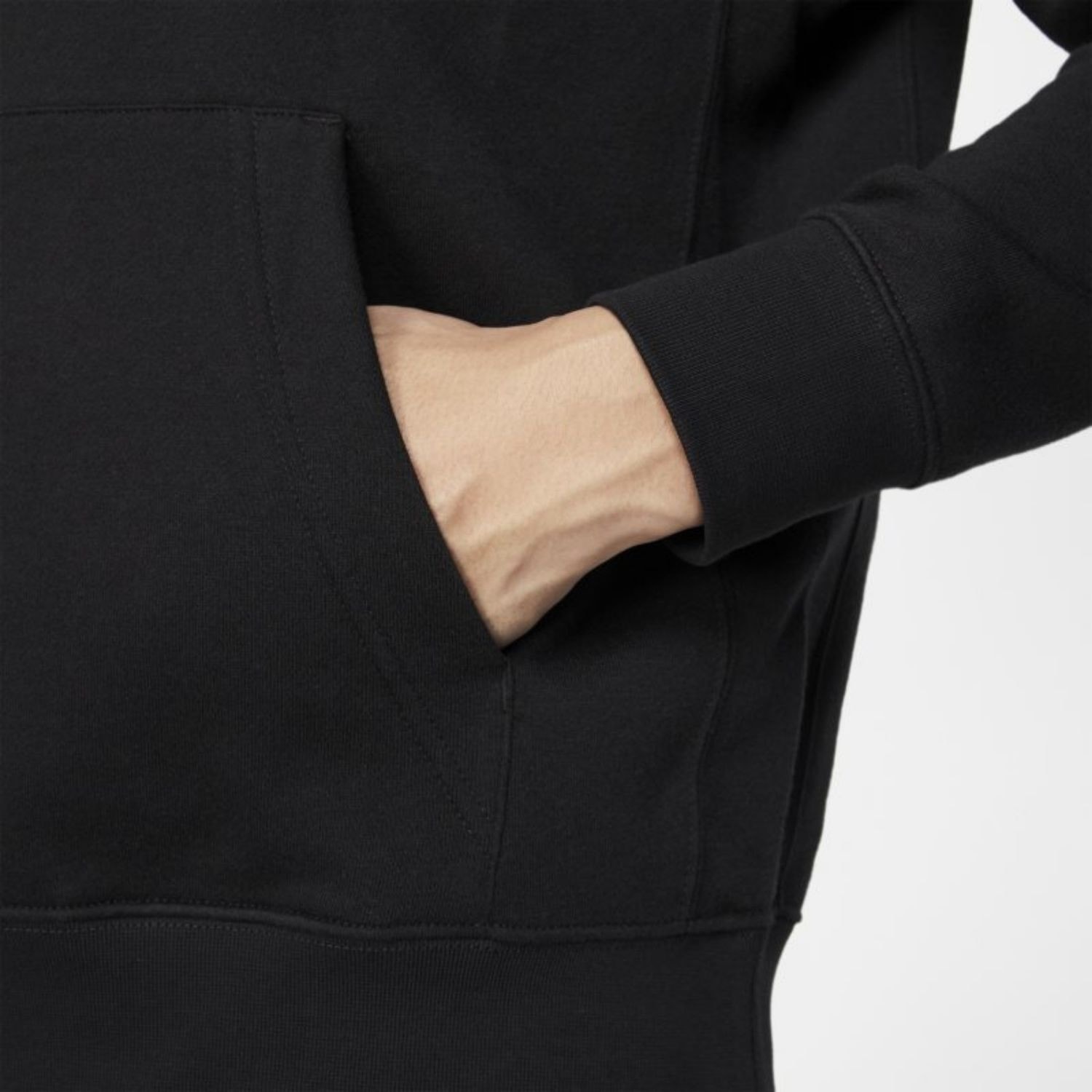 Mikina NIKE M NSW Club Hoodie PO BB GX Black - Mikiny s kapucňou - 3