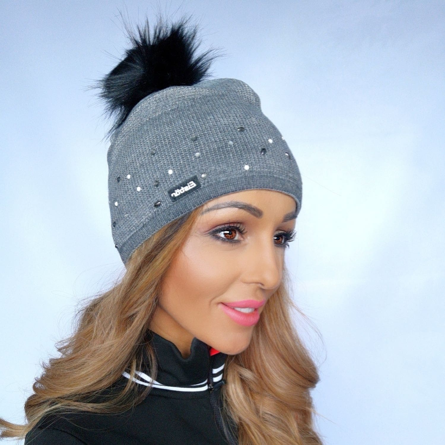 Zimná čiapka EISBÄR Dip Dye Lux Crystal Mü - Čiapky - 1