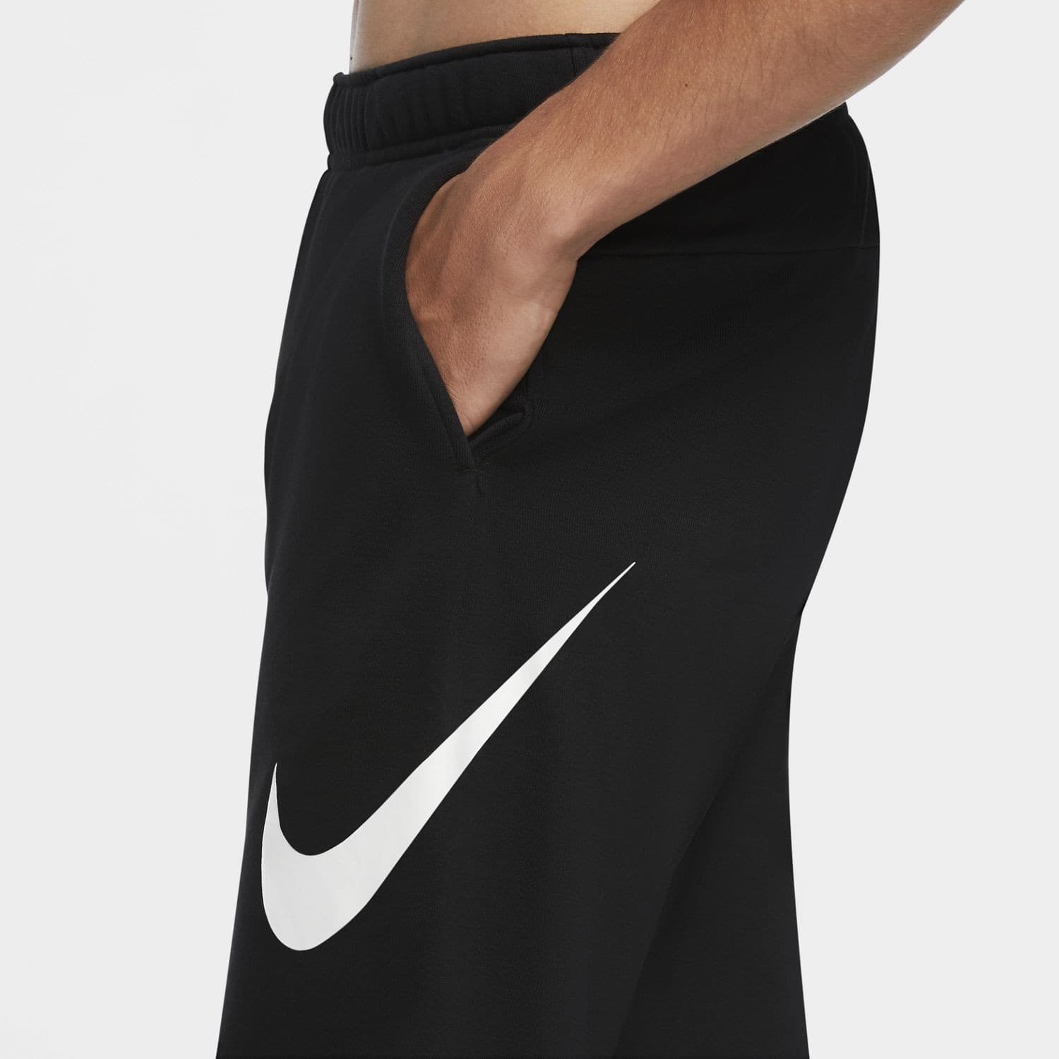 Tepláky NIKE Dri-FIT Men's Tapered Tra Black - Tepláky - 3