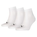 Ponožky PUMA Quarter 3-pack White