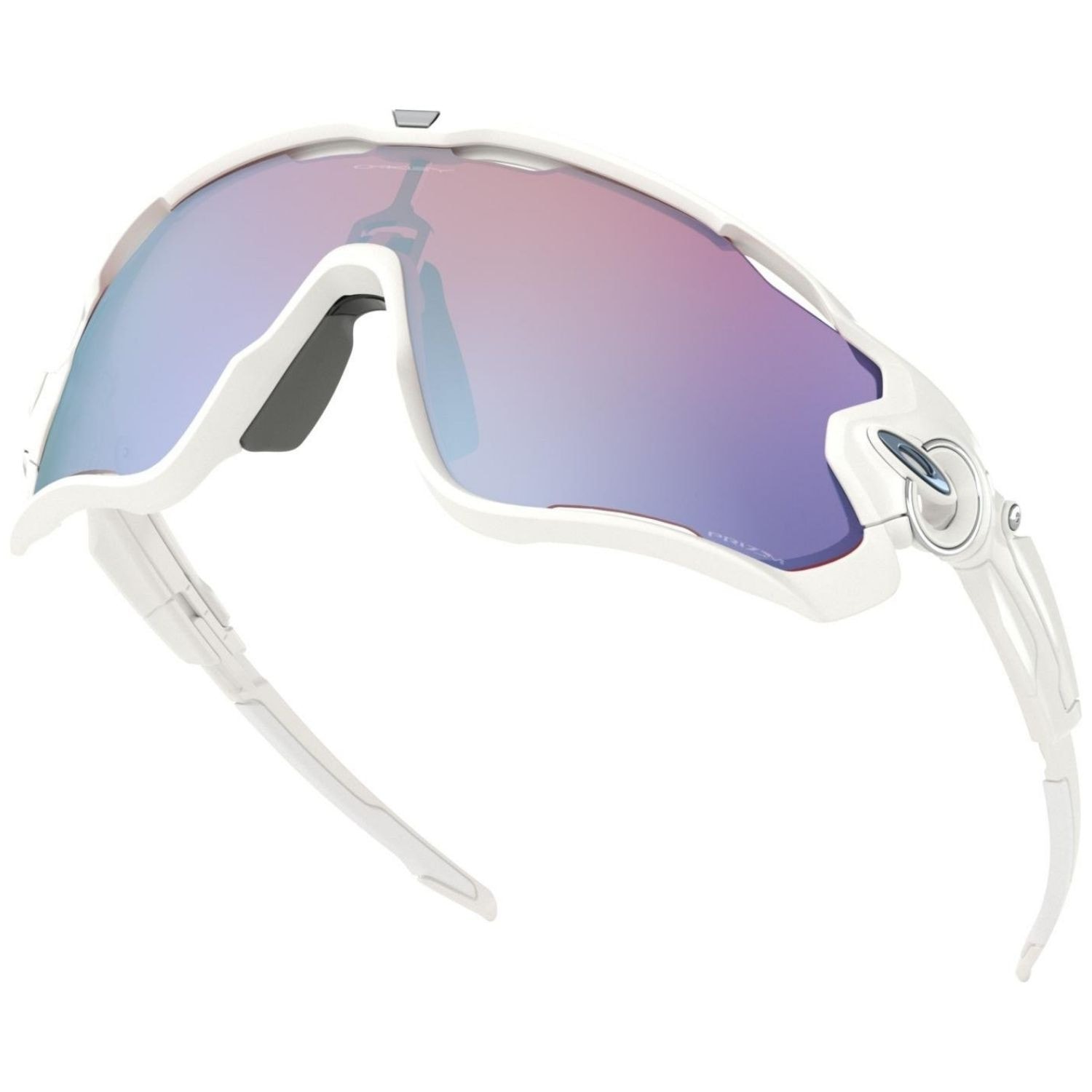Okuliare OAKLEY Jawbreaker Polished Prizm Sapphire White - Slnečné okuliare - 5