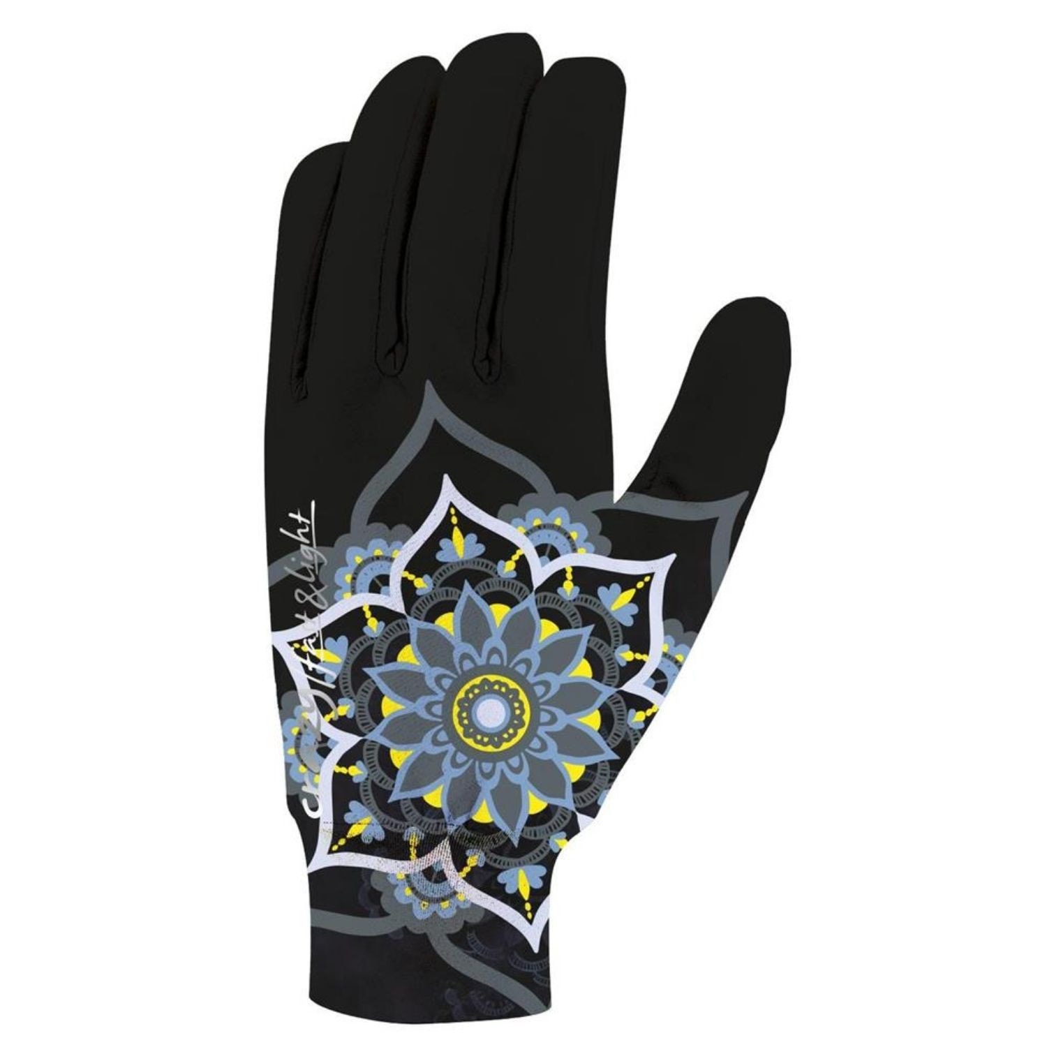 Rukavice CRAZY Gloves Touch Woman Mandala - Rukavice na bežky a skialp - 1