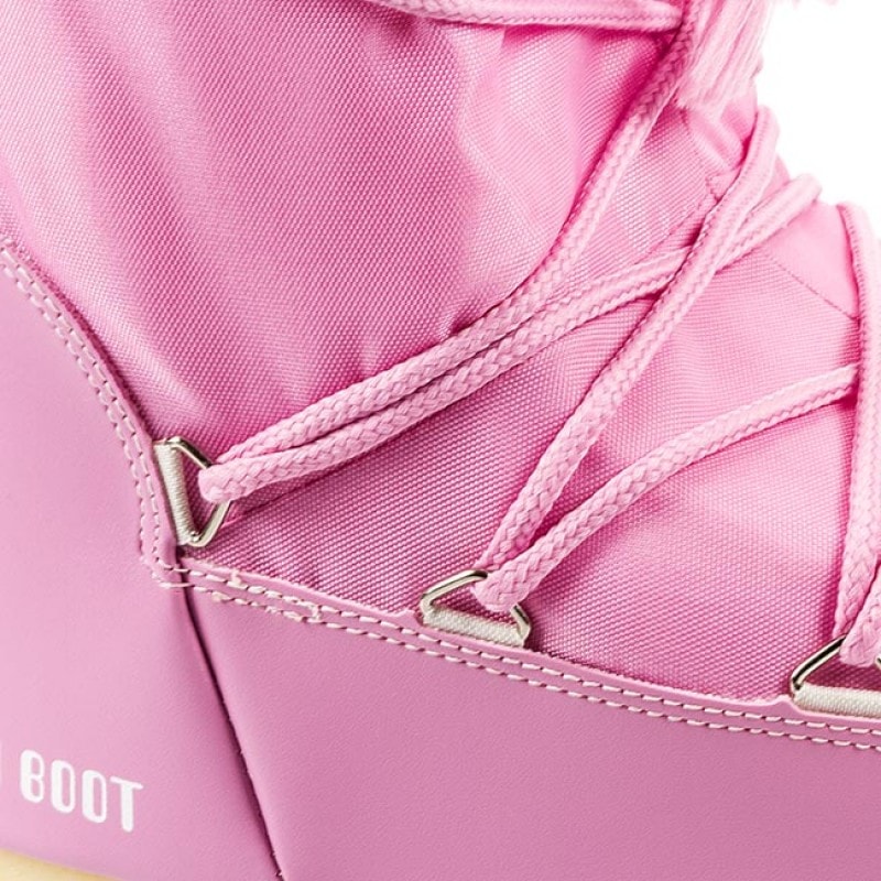 Snehule MOON BOOT Icon Nylon Pink - Zimná obuv - 4