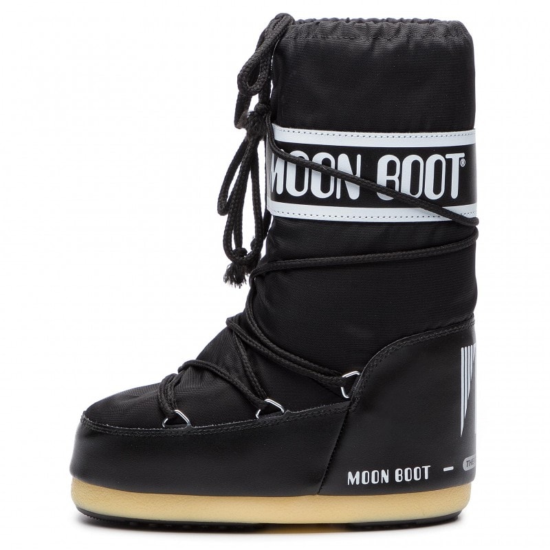 Snehule MOON BOOT Icon Nylon Black - Zimná obuv - 3