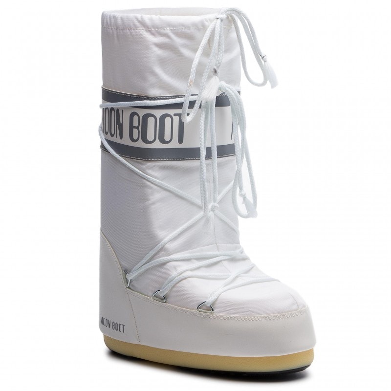Snehule MOON BOOT Icon Nylon White - Zimná obuv - 2