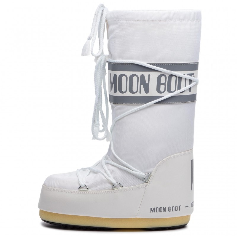 Snehule MOON BOOT Icon Nylon White - Zimná obuv - 4
