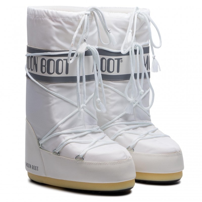 Snehule MOON BOOT Icon Nylon White - Zimná obuv - 3