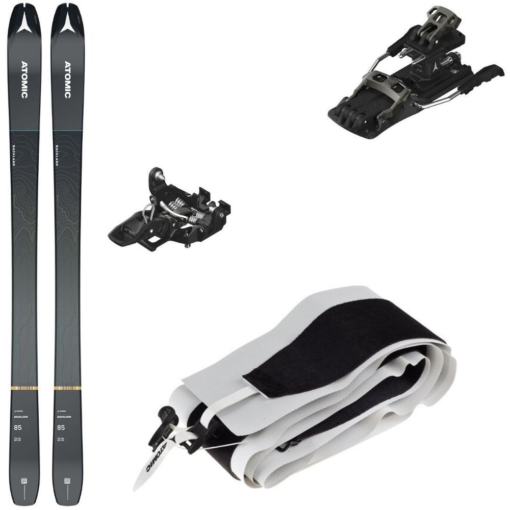 Skialpový set ATOMIC Backland 85 s viazaním Atomic Backland Tour a pásmi Skin 85 - Skialp sety -Unisex - 1