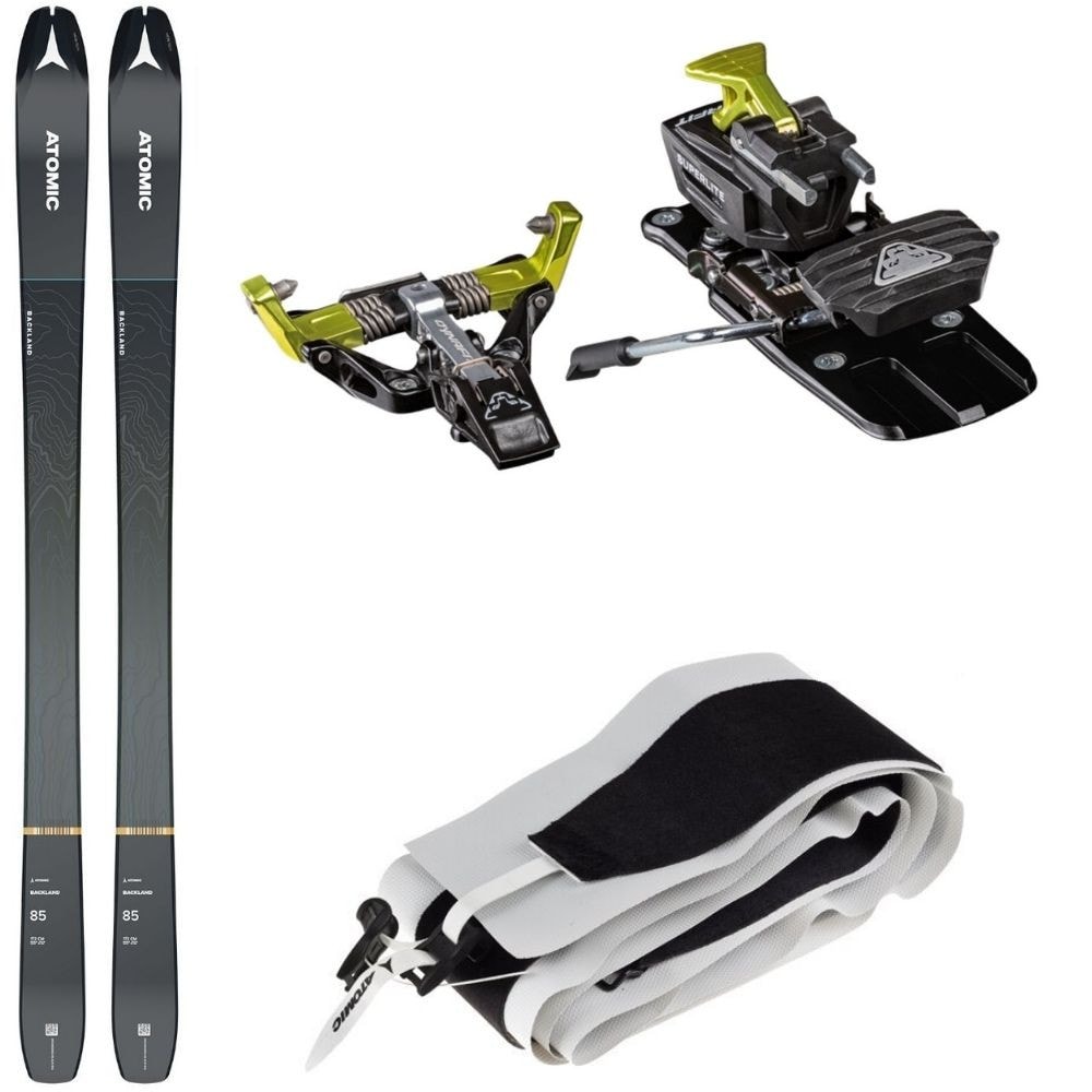 Skialpový set ATOMIC Backland 85 s viazaním Superlite 175 a pásmi Skin 85 - Skialp sety -Unisex - 1
