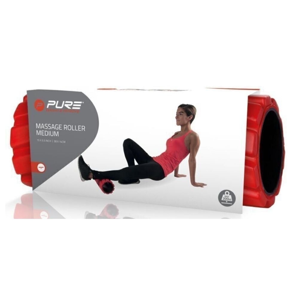 Masážny valec PURE 2 IMPROVE Roller Medium Red - Fitness - 2