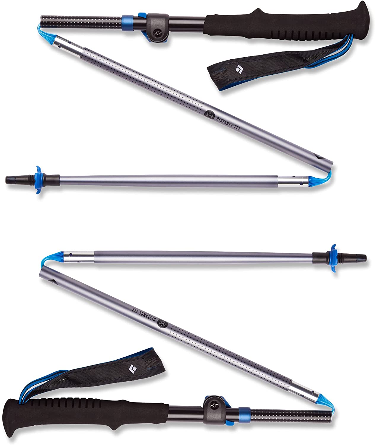 Trekingové palice BLACK DIAMOND Distance Flz 125-140 cm - Trekingové palice - 1